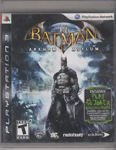 Batman: Arkham Asylum Playstation 3 Complete, Tested - Picture 1 of 3