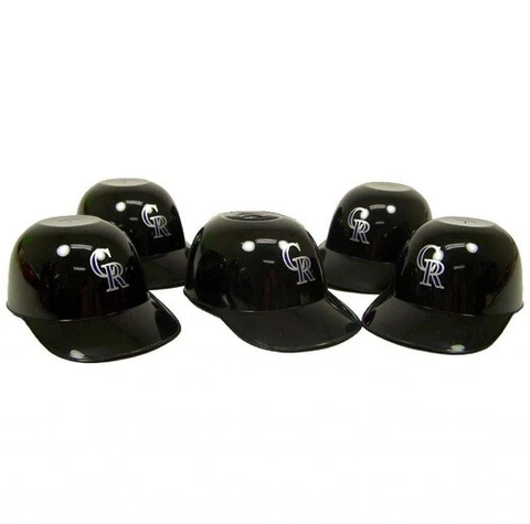 Colorado Rockies Rawlings MLB Ice Cream Snack Helmets 5 Pack Cover