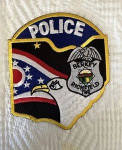 Berkey Richfield Township (OH) Polizeiaufnäher - Bild 1 von 1
