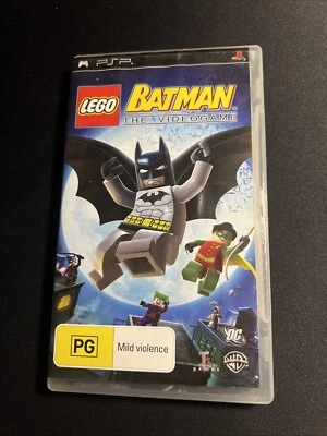Lego Batman: The Video Game Psp Aus Pal  Playstation Portable Game With Manual - Image 1 of 4