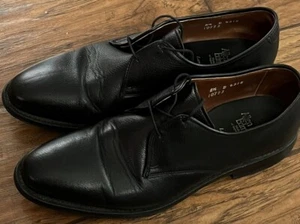 Allen Edmonds Size 8.5 D US Black Lambert Oxfords 4218 Good Condition! - Picture 1 of 7