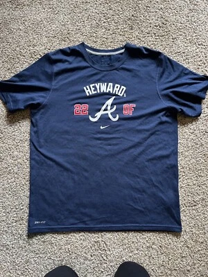 Camiseta Dri Fit Atlanta Braves "Heyward" para hombre - talla grande Foto 1 de 4