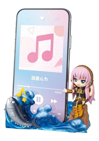 RE-MENT Megurine Luka Mini Figure Hatsune Miku DesQ Party on Desk #4 of 6 NEW Cover