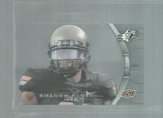 2012 SPx Shadow Slots Pose 1 #JB1 Justin Blackmon (ref51188) - Image 1 of 1