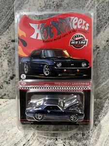 2023 Hot Wheels Collectors RLC Exclusive 1969 Chevy Camaro SS Blue IN HAND NEW - Picture 1 of 4