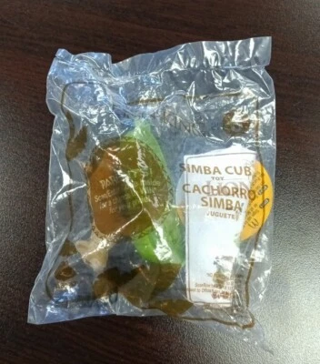 Disney El Rey León Simba Cub Nuevo 2019 McDonald's Happy Meal Juguete #3 Envío Rápido Foto 1 de 3