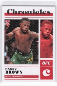 2023 Panini Chronicles UFC Randy Brown RC Rookie #74 - Picture 1 of 2