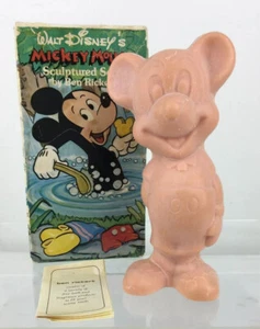 Vintage Mickey Mouse Disney Skulptur Seife von Ben Rickert unbenutzt OVP  - Bild 1 von 12