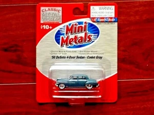 CLASSIC METAL WORKS 1/87 HO 1950 DE SOTO 4-DOOR SEDAN CADET GRAY ITEM #30315 F/S - Picture 1 of 3