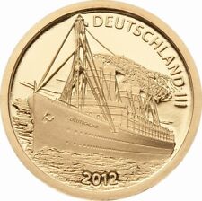 Cook 2012 Deutschland III 10 Dollars Gold Coin,Proof