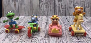 McDonald's Happy Meal Toys 1986 Vintage Muppet Babies Complete Set of 4 Rare