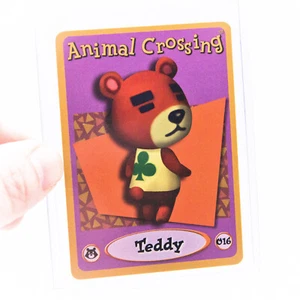 Nintendo GameCube ANIMAL CROSSING Series 1 e-Reader TEDDY Character Card 016 - Bild 1 von 7