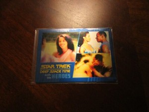 Star Trek Deep Space Nine Heroes & Villains Metal Parallel Base Card # 13 - DS9