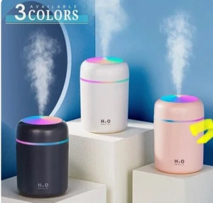 Aroma Humidifier Essential Oil Diffuser Grain Ultrasonic Air LED Aromatherapy US - Picture 1 of 2