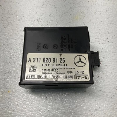 Módulo de control de seguridad alarma antirrobo Mercedes W209 Clk500 E320 E55 2003-2006 Foto 1 de 3