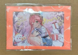 Postal Hololive Sakura Miko Cumpleaños 2024 Limitada Firmada a Mano - Imagen 1 de 1