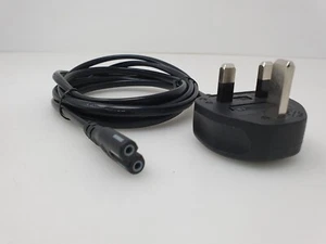 For Samsung HG65ET690UBXXU 65" TV Mains Power Cable AC Power Lead Cord 2m UK - Picture 1 of 5
