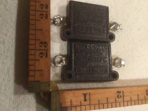 2 Vintage Sq. Mica Cap Capacitor ..0015uf @ 1,000V Cornell Dubilier 4TS And 4ST - Picture 1 of 4