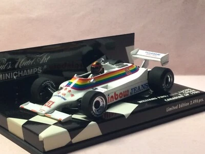 Minichamps 1:43 F1 Williams FW07 Ram Racing K. Cogan Kanada GP 1980 400 800051 - Immagine 1 di 4