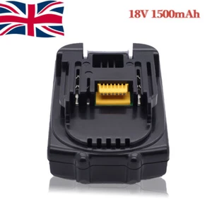 Batería 18V 1,5Ah para Makita BL1815 BL1815N BL1850 BL1860 BL1830 LXT iones de litio Reino Unido - Imagen 1 de 8