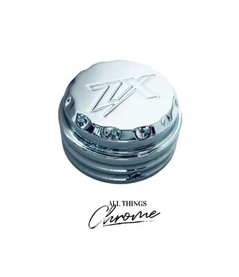 ZX-14 CROMO ZX GRABADO CORTE DIAMANTE YUGO TAPA 2012-2024 KAWASAKI NINJA ZX-14R Foto 1 de 3