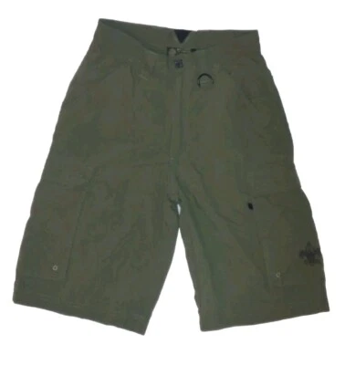 Boy Scouts Of America Shorts Adult XSmall Green Nylon Cargo Centennial Uniform - Image 1 of 4