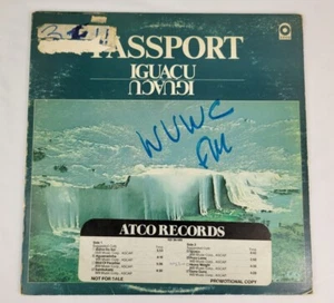 PASSPORT - IGUACU 1977 ATCO LP Record SD 36-149 1st US PRESS PROMO WVWC FM Radio - Picture 1 of 10