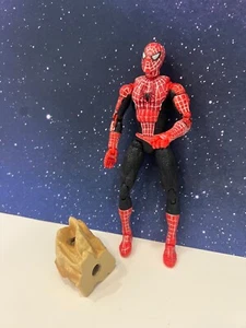 Marvel Legends SpiderMan 3 Sandman BAF Wave - SpiderMan Red&Black Loose Figure - Picture 1 of 2