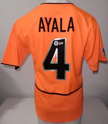 AYALA camiseta Nike original naranja Terra Mítica 2002-2003 VCF 02-03 VALENCIA - Imagen 1 de 4