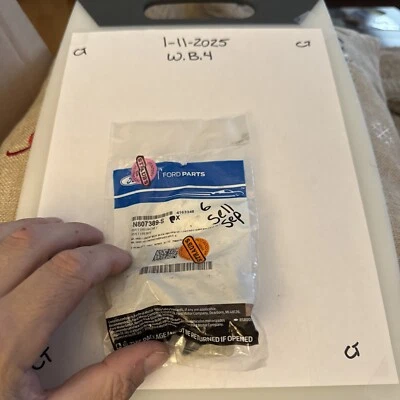 Genuine Ford Ft Fender Liner Rivet -N807389-S Sold Individually - Image 1 of 2