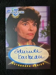 1999 Babylon 5 Profiles A6 Adrienne Barbeau Auto Card NM Fleer Skybox (38) - Picture 1 of 2