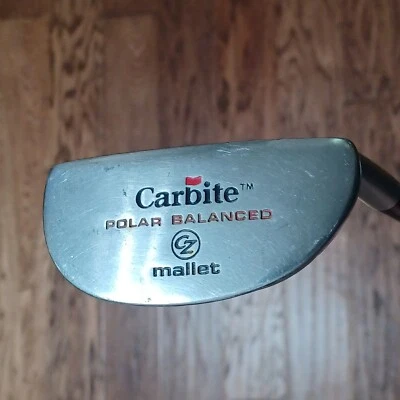 Carbite Polar Balanced CZ Mallet Putter 34in RH. New Grip. Pre-owned  - Image 1 of 4