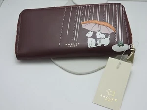 Radley London Wallet Leather Puddle pals with Cat & Frog New with Tags - Picture 1 of 7