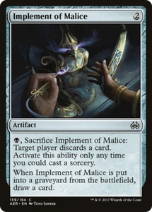 IMPLEMENTO DE MALICIA ~ mtg casi nuevo-m revuelta de éter común x4 - Imagen 1 de 1