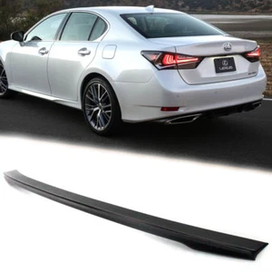 PAINTED FOR LEXUS GS200t GS450h GS350 4DR SEDAN OE TRUNK BOOT SPOILER ABS - Picture 1 of 4