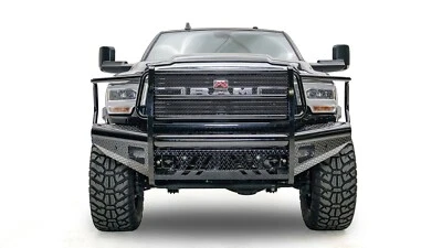 Fab Fours Black Steel Front Full Guard Bumper for 06-09 Dodge Ram DR06-S1160-1 - Imagem 1 de 3
