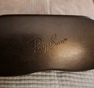 RAY-BAN Eyeglass Sunglass Black Hard Clamshell Case Case ONLY - Picture 1 of 5