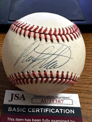RUSTY STAUB 3 SIGNED AUTOGRAPHED ONL BASEBALL!  Mets, Expos, Astros, Tigers! JSA - Image 1 of 2