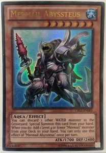 YuGiOh Mermail Abyssteus Ultra Rare CBLZ-EN083 - Picture 1 of 1