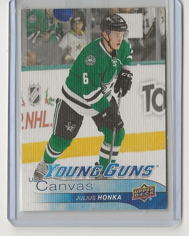 16-17 2016-17 Upper Deck Canvas #C238 Julius Honka Young Guns Rookie Dallas Star - Image 1 of 1