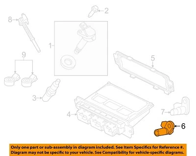 FORD OEM 09-20 Escape Electrical Ignition System-Camshaft Sensor 9L8Z6B288B - Image 1 of 2