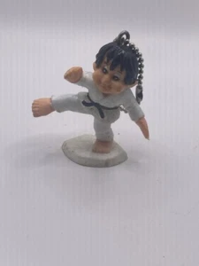 Sport Billy Productions PVC Karate Action Figure1983 Keychain - Picture 1 of 2