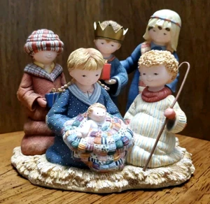 Emmanuel's Gift- Nativity Scene Special Friends Lang & Wise Sherri Buck Baldwin - Picture 1 of 10
