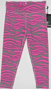 90 Degree Lace Wave Fuchsia Workout Yoga Running Capri Tights Pants Size S NWT - Picture 1 of 2