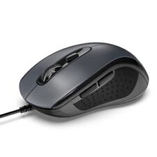 Wired Mouse, USB Wired Computer Mouse, 3600DPI 4 Adjustable Levels, 6-Button