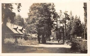 RPPC Hotel Homewood LAKE TAHOE Placer County, Kalifornien 1926 seltenes Vintage-Foto - Bild 1 von 2