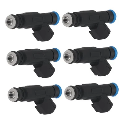 6 Pieces Fuel Injectors for Jeep Cherokee 4.0L 1999-2001 19146036 - Immagine 1 di 4