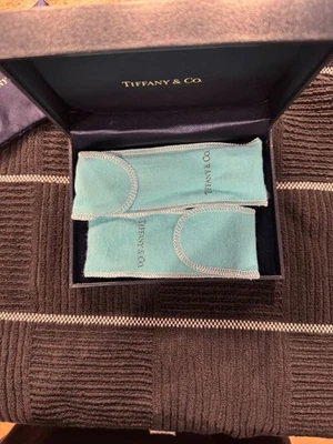 Tiffany Sterling Silver Baby Set Fork & Spoon w/ Box - ABC and Teddy bears - Imagem 1 de 4