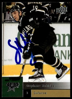 2009-10 Upper Deck #140 Stephane Robidas Autograph - Image 1 of 2