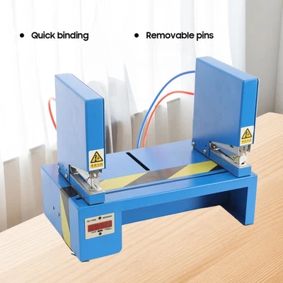 Full Dual Head Smart Pneumatic Stapler Electric Smart Stapler for 1-20mm Paper - Image 1 of 4
